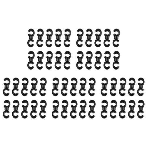 10-50 pcs Rotatable Bicycle Cable Clips - MTB Derailleur Shift Line