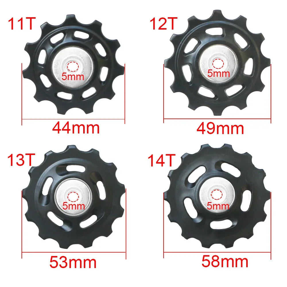 11T 12T 13T 14T Bearing MTB Bicycle Rear Guide Wheel Road Bike Jockey
