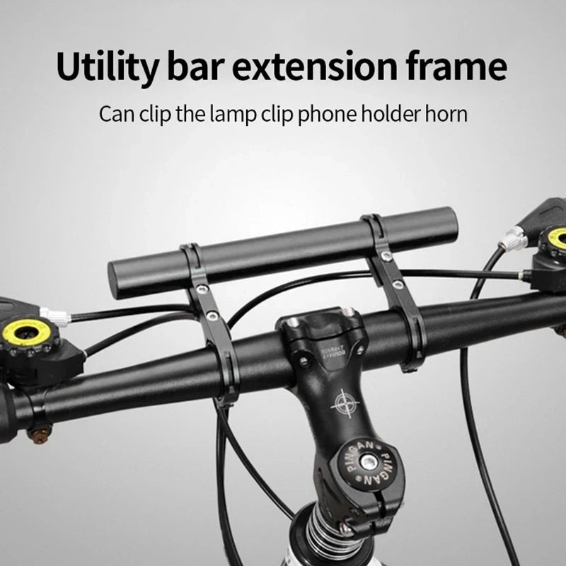 20cm Bicycle Handlebar Extended Bracket Bike Mount Bar Computer Holder