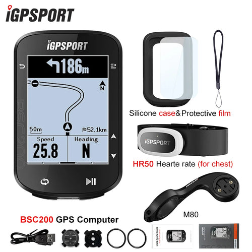 IGPSPORT BSC200 GPS Cycle bike Computer Wireless Speedometer Bicycle