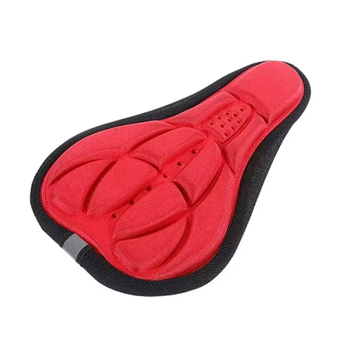 1pc Mtb Bicycle 3d Saddle Cover Comfortable Foam Seat Cushion