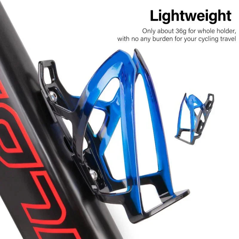 Bicycle Water Bottle Cage Colorful Gradient Cycling Bottle Holder