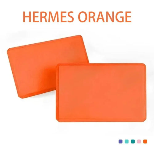1pc High Density Yoga Foam Blocks Non-slip Solid Color Yoga Balance