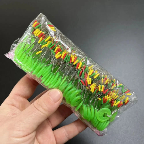 600pcs 100 Groups Float Rubber Stopper Fishing Bobber Stopper Float