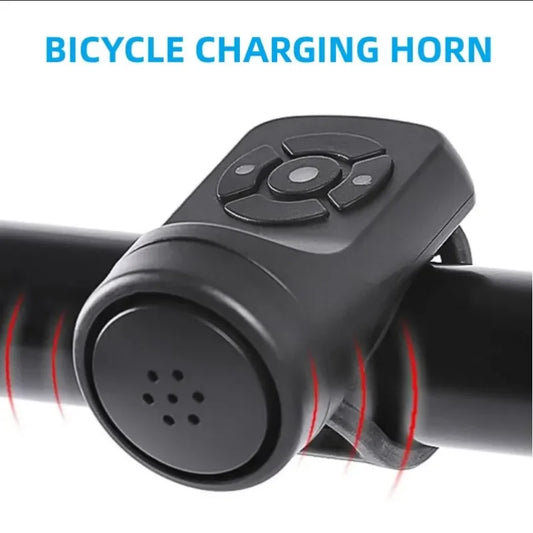 Bicycle Electric Bell Bike USB Charging Horn MTB Mountain Bike Warning