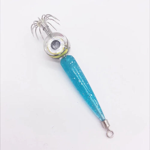 Fishing Lures 5g Squid Hook with LED Light Squid Jig Lure Luminous