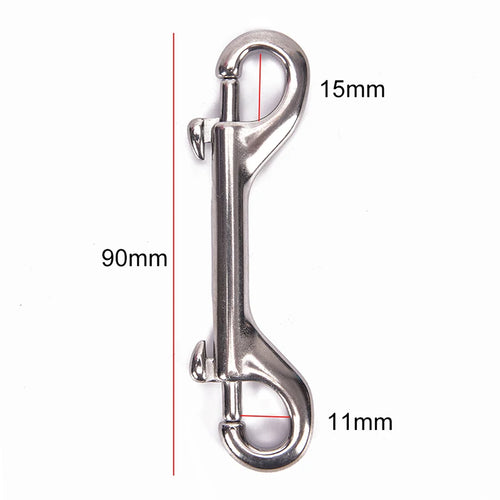 DIZETION 65mm 90mm 100mm 115mm Double Ended Scuba Diving Hook