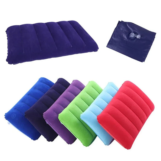 Portable Ultralight Cushion Beach Inflated Pillows Relaxing Tool