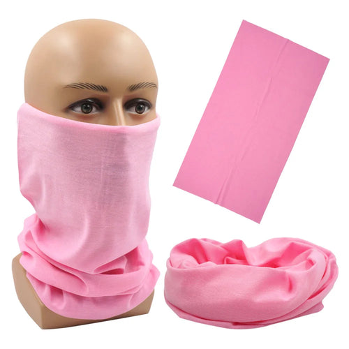 Outdoor Magic Bandana Solid Neon Color Cycling Hiking Scarves Headband