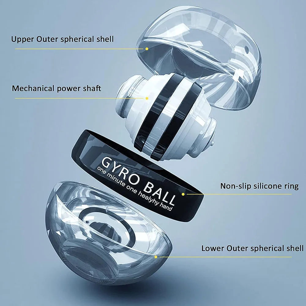 Self-Starting Wrist Gyro Ball Power Trainer Ball Wrist Strengthening