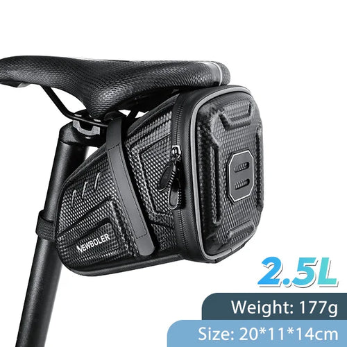 2025 NEW Waterproof Bicycle Saddle Bag MTB Road Bike Saddlebags