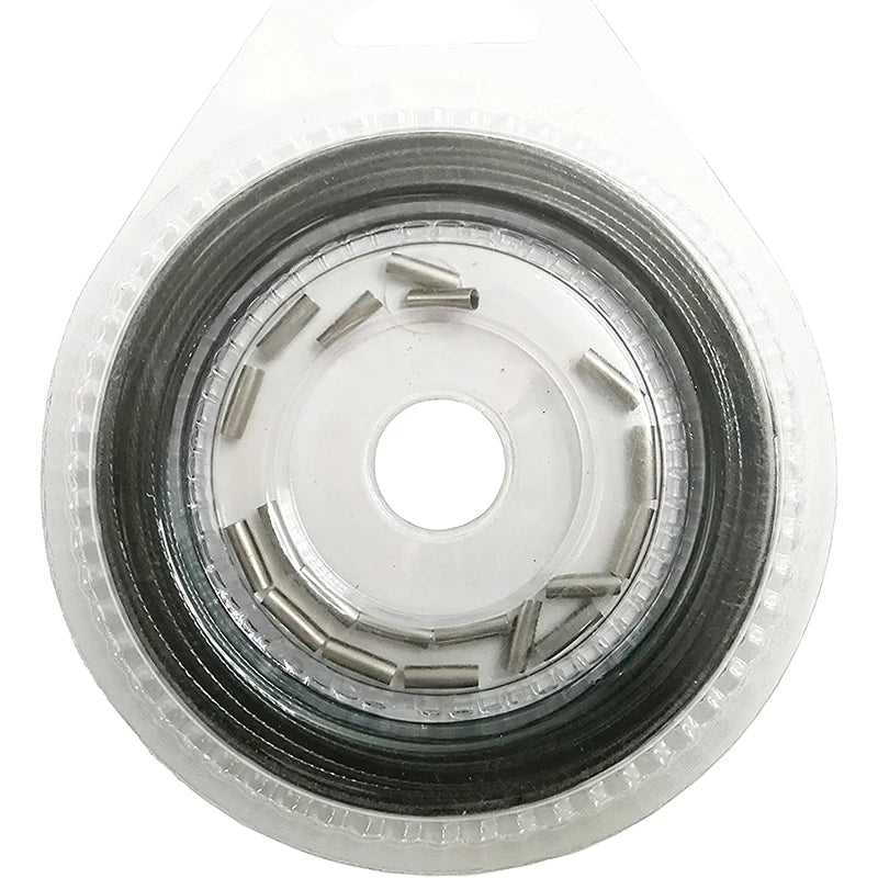 PRO BEROS Stainless Steel Fishing Line 10M 7 Strands 10LB-200LB Trace