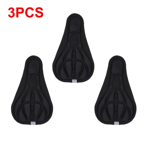 2025 Bicycle Saddle 3D Soft Cycling Seat Cover MTB Mountain Bike