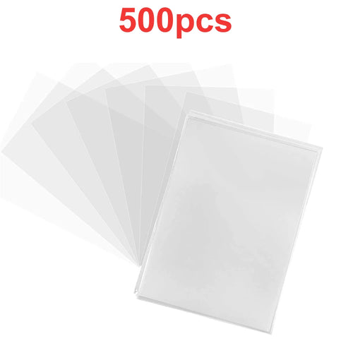 Premium Clear Plastic Card Sleeves - Durable PP Protection for