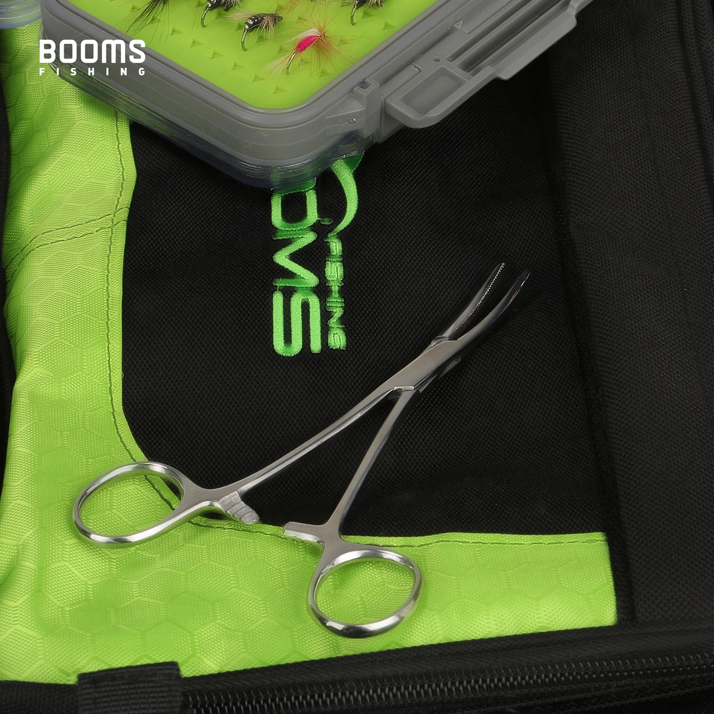 Booms Fishing Stainless Steel Hook Remover Curved Tip Pliers Slicer