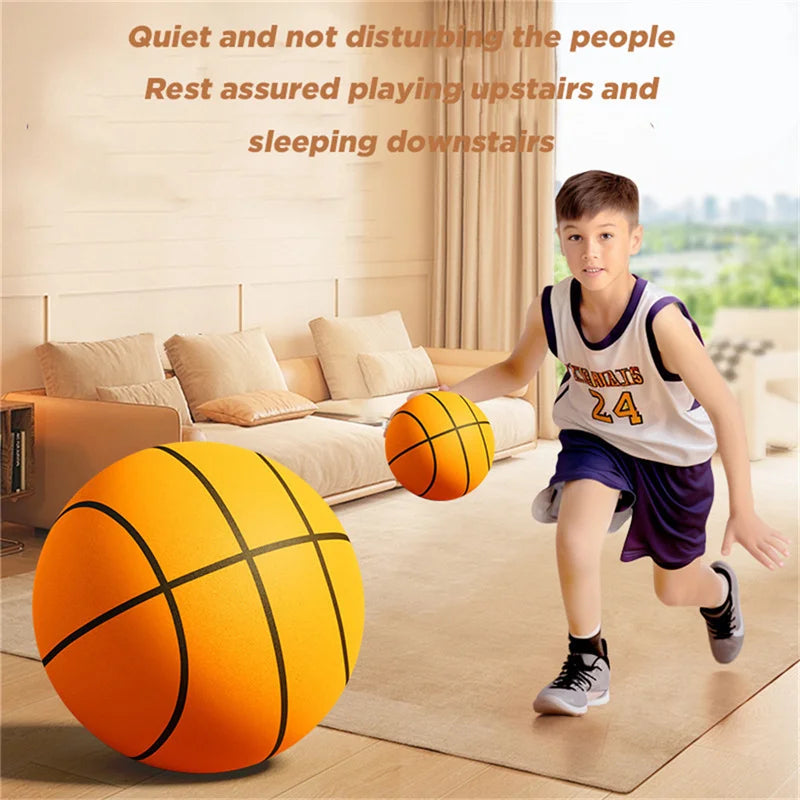 New Silent Basketball PU Foam Soft And Noise Free Children Sports