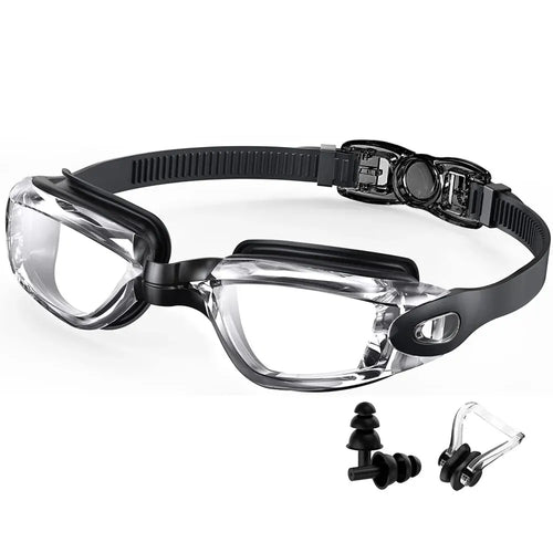 Swimming Goggles Professional Waterproof Swim Eyewear Glasses Anti-fog