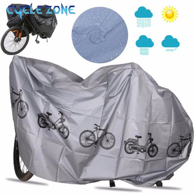 Bicycle Cover Motorcycle Rain Cover Waterproof Dustproof Anti-UV