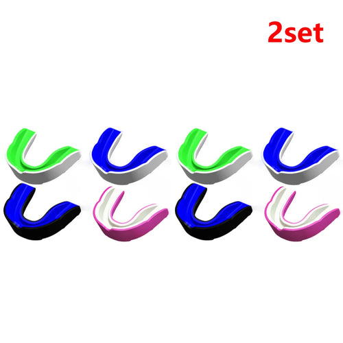 Fighting Training Mouth Guard Boxing Gum Shield Slim Fit Adult Sports