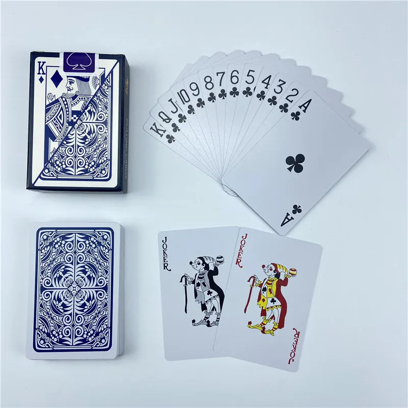 Plastic Playing Cards 5.8CMX8.8CM Waterproof Folding Repair Gram PVC