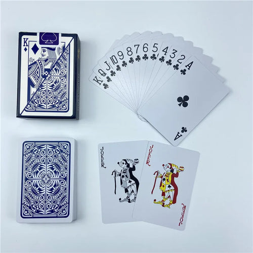 Plastic Playing Cards 5.8CMX8.8CM Waterproof Folding Repair Gram PVC