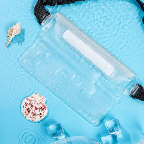 3 Layers High Waterproof Sealing Swimming Bag Large Size Transparent