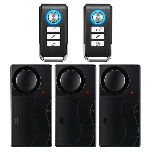 Camluxy Anti-Theft Alarm 110db Loud Door and Window Alarm Wireless