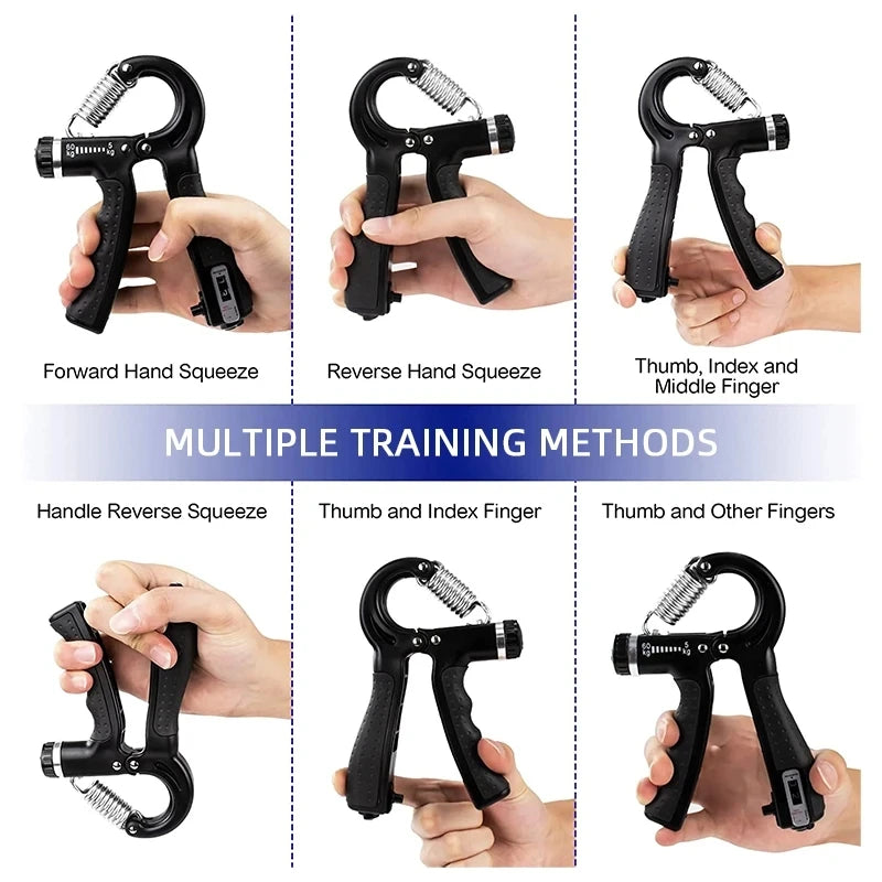 Hand Grips Strengthener Men and Women Arm Spring Finger Massager