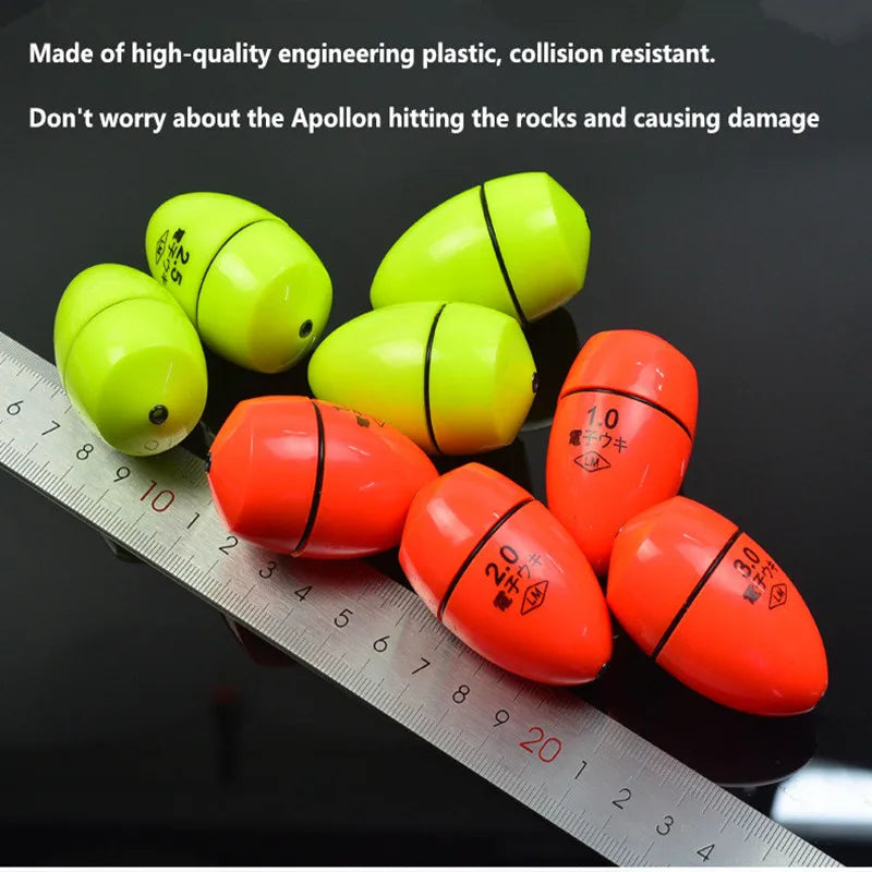 Electronic Floating Wave Rock Fishing with Night Light Float