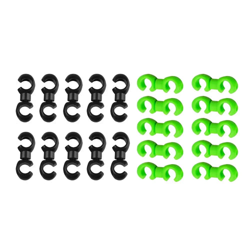 10-50 pcs Rotatable Bicycle Cable Clips - MTB Derailleur Shift Line