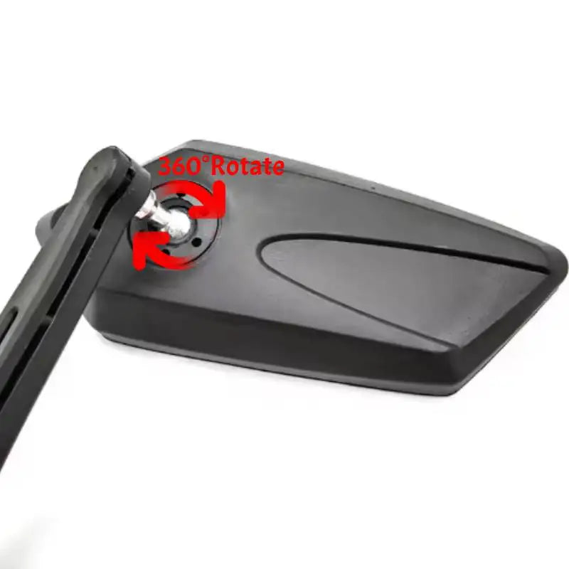 Universal Bike Handlebar Mirrors Motorcycle Rear View Mirror HD Wide