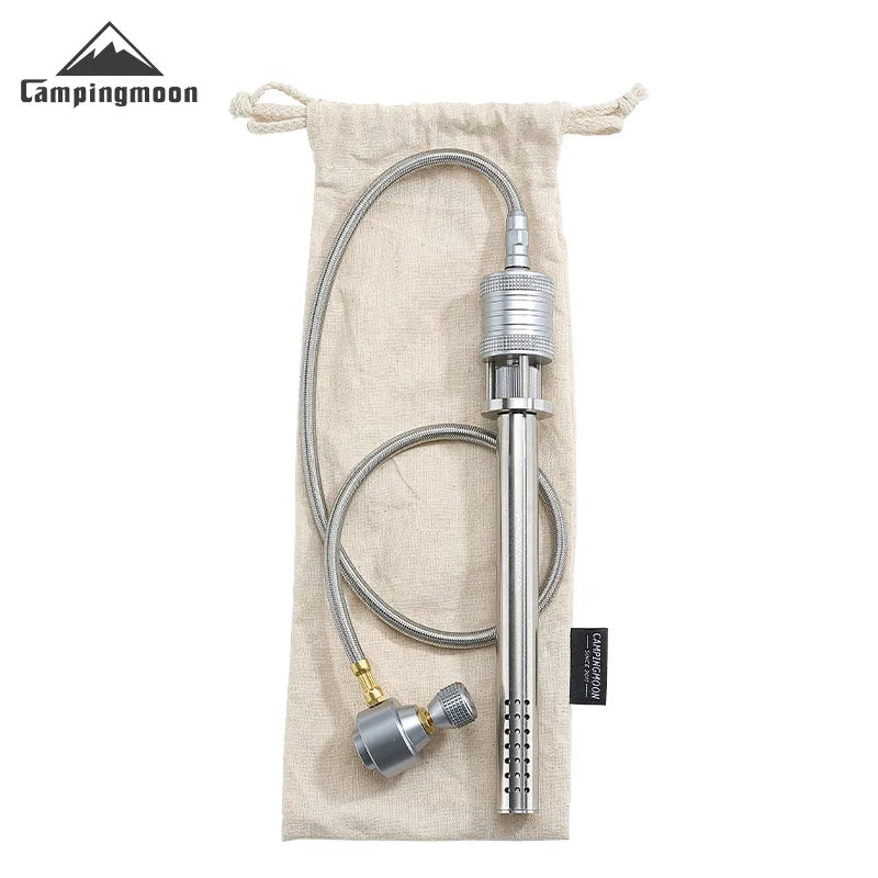 Campingmoon XD-6 Stainless Steel Fire Torch for Outdoor Camping and