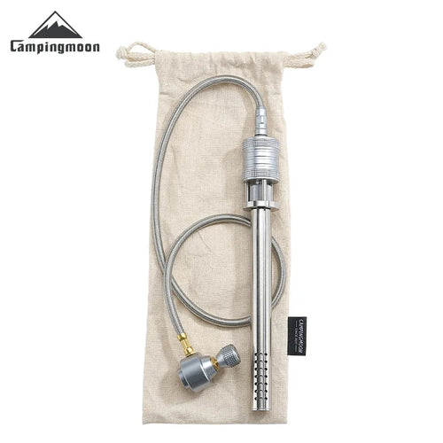 Campingmoon XD-6 Stainless Steel Fire Torch for Outdoor Camping and