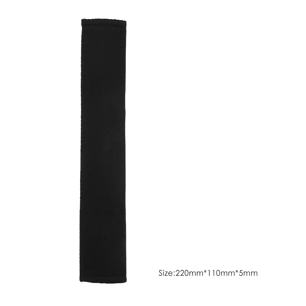 1-2PCS Bike Frame Chain Protectors - Neoprene Cycling Guards for Black