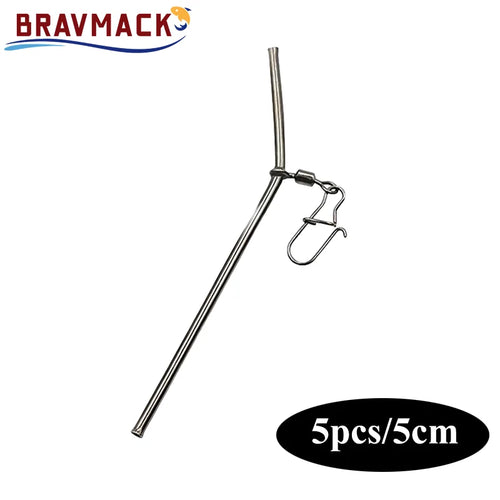 5pcs/pack copper fishing balance connector kit anti-tangle rotating