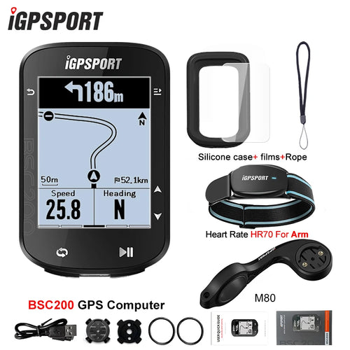 IGPSPORT BSC200 GPS Cycle bike Computer Wireless Speedometer Bicycle