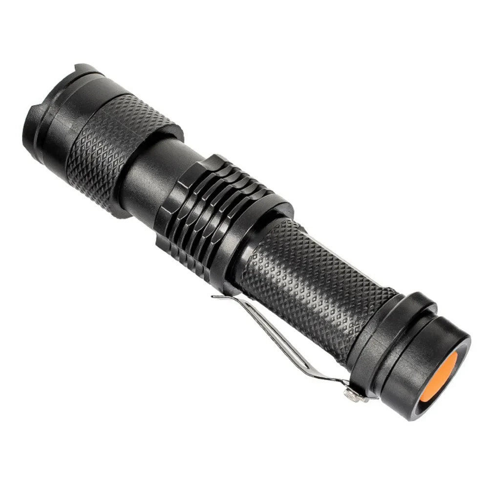 1x Waterproof Tactical Flashlights Portable LED Camping Lamps 3-Mode