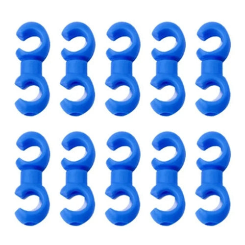 10-50 pcs Rotatable Bicycle Cable Clips - MTB Derailleur Shift Line