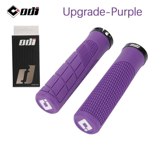 MTB Bicycle Handlebar Grips Rubber Anti-Skid Bike Grips Lock On Road