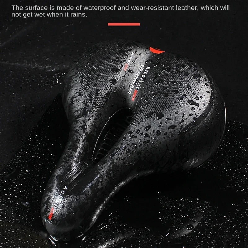 Hollow Breathable Bicycle Saddle Men Women MTB Road Bike Saddle Shock