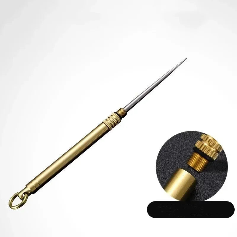 Titanium Outdoor EDC Portable Multi-Purpose Toothpick Bottle Fruit