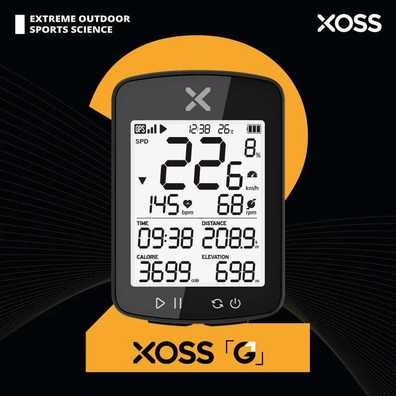 XOSS New G2 GPS G2+ Cycling Computer G Plus Wireless Speedometer