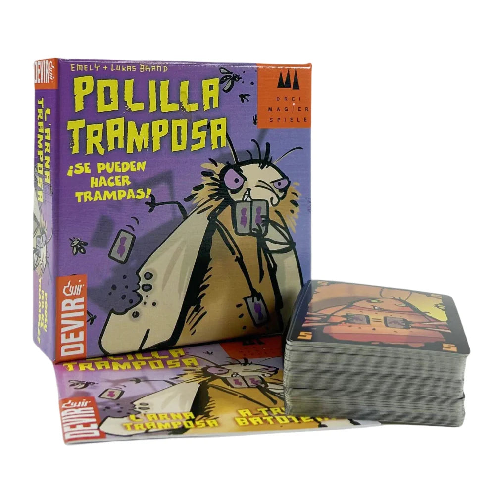 Mogel Motte Polilla Tramposa Card Game Devir-game Cheating Moth Board