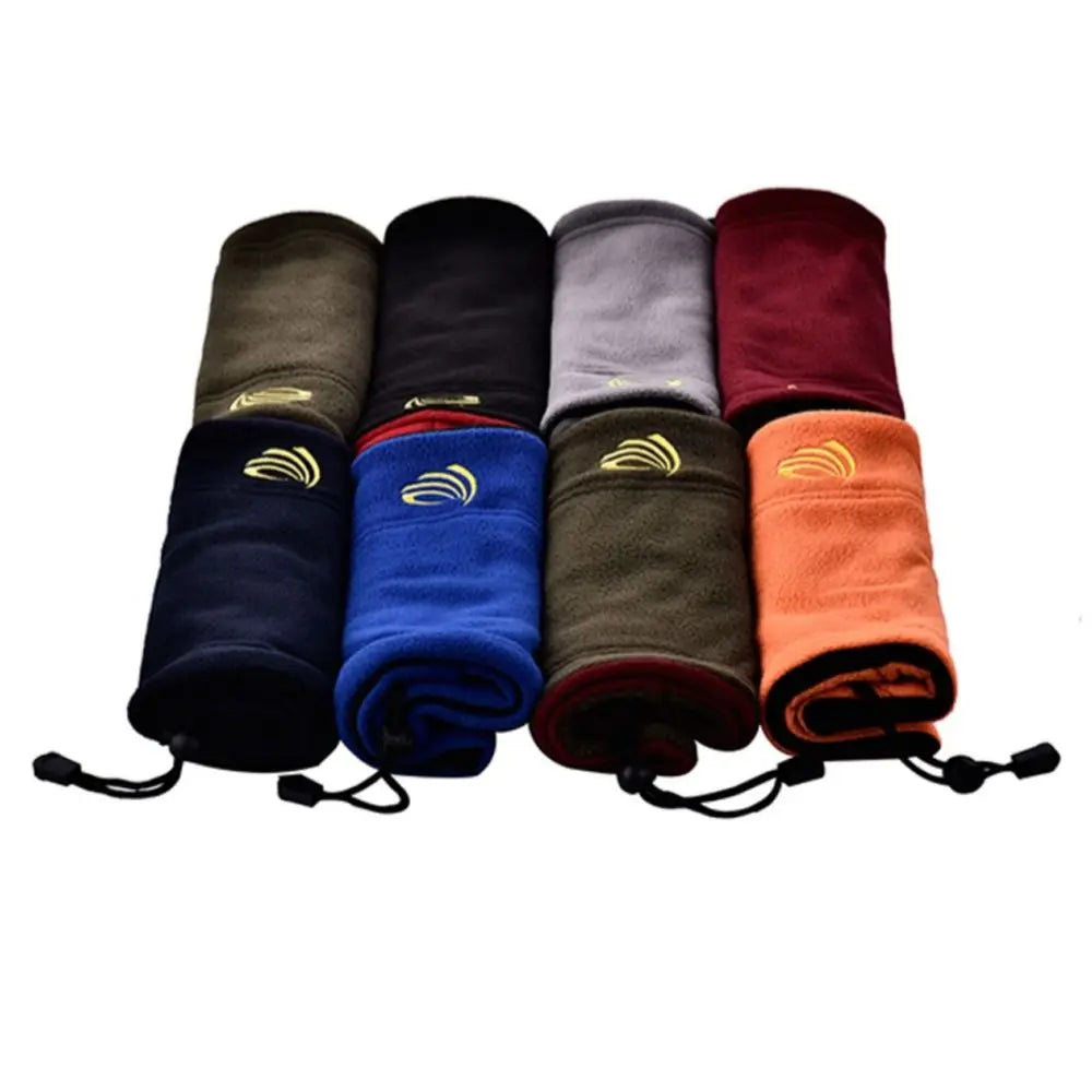 Winter Outdoor Sports Scarves Fleece Neck Gaiter Ski Tube Scarf Half