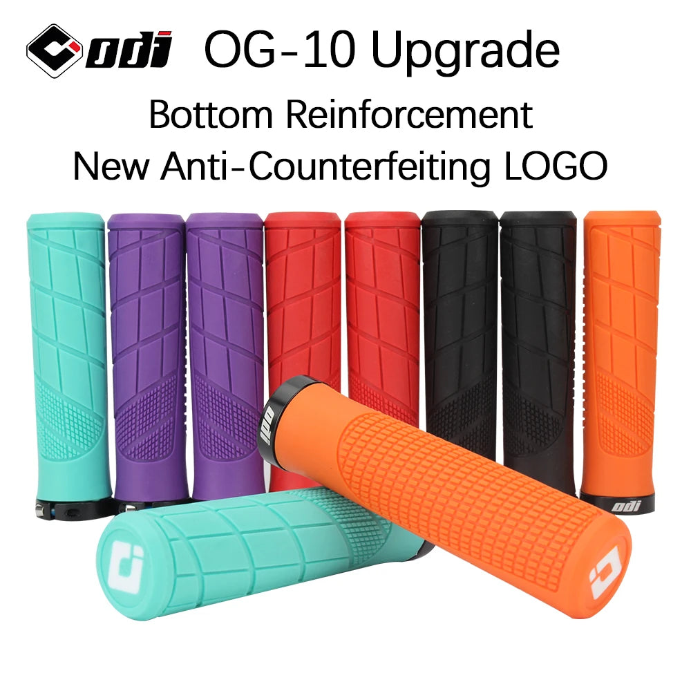 ODI Rubber Handlebar Grips MTB Lock-on Grip Shockproof Non-slip