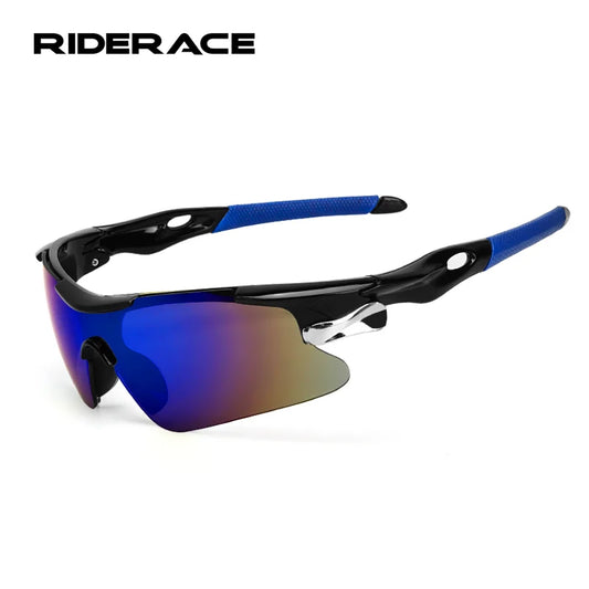 RIDERACE Sports Men Sunglasses Road Bicycle Glasses Mountain Cycling
