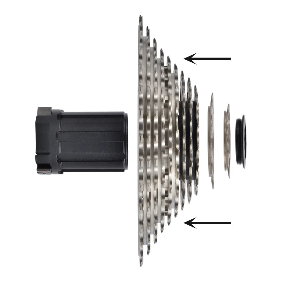 GOLDIX Ultralight CNC Road Bike Cassette 11/12 Speed k7 11S 12S