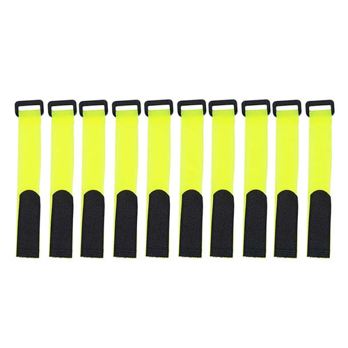 10pcs/set Reusable Fishing Rod Tie Holder Strap Suspenders Fastener