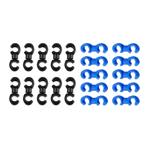 10-50 pcs Rotatable Bicycle Cable Clips - MTB Derailleur Shift Line