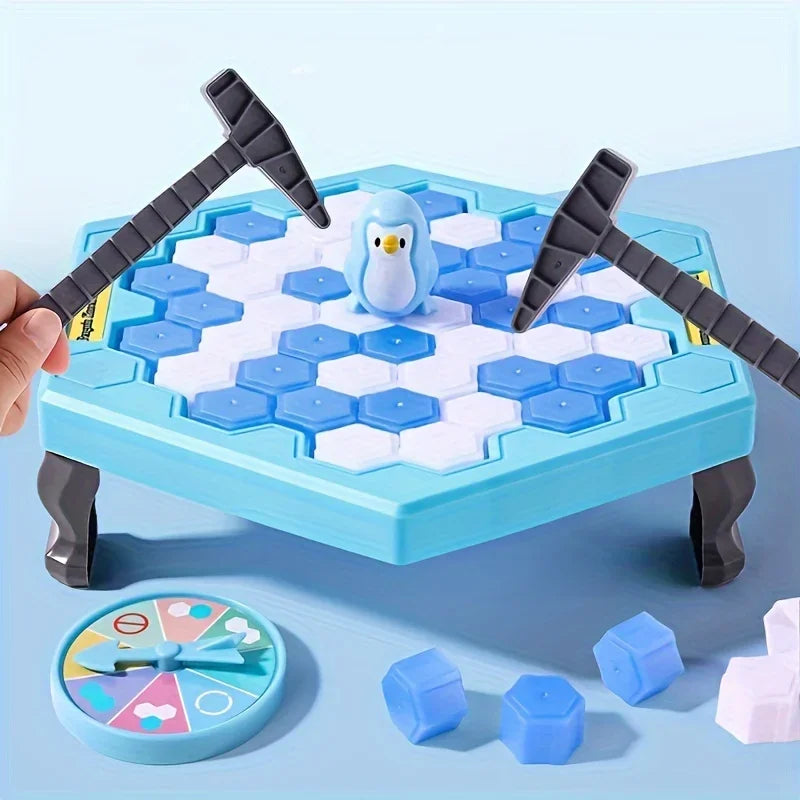 Save Penguin Knocking Ice Toy, Ice Breaker Knocking And Disassembling